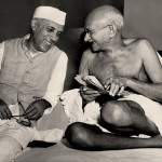 Gandhi-&-Nehru