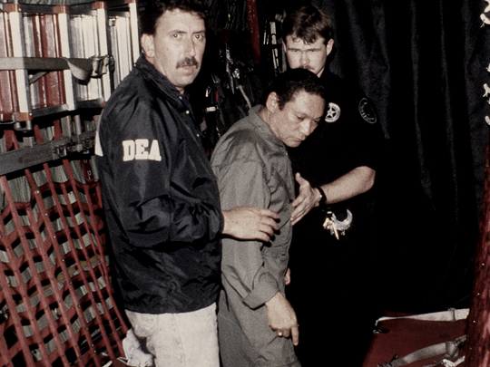 Noriega-Detained