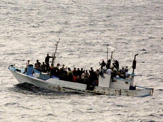 Refugee-Boat